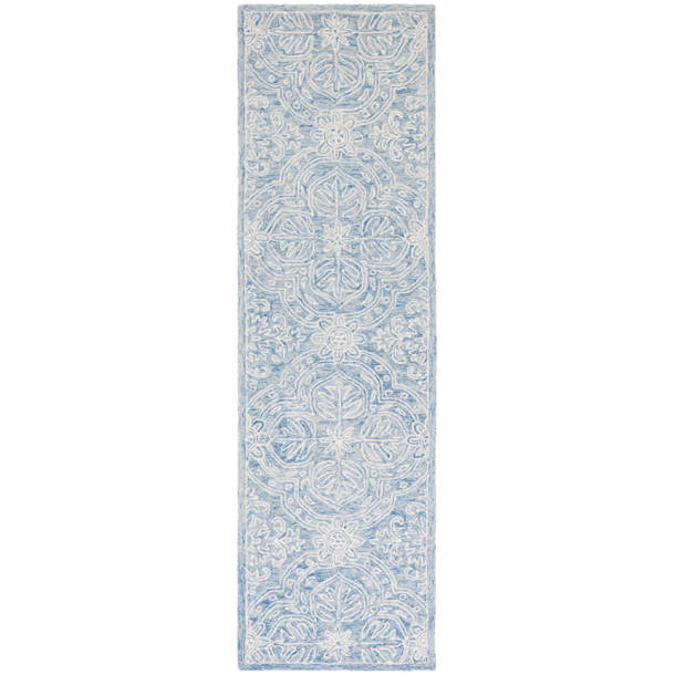 Lauren Ralph Lauren Etienne Hand Tufted, Wool, Navy / Ivory Area Rug